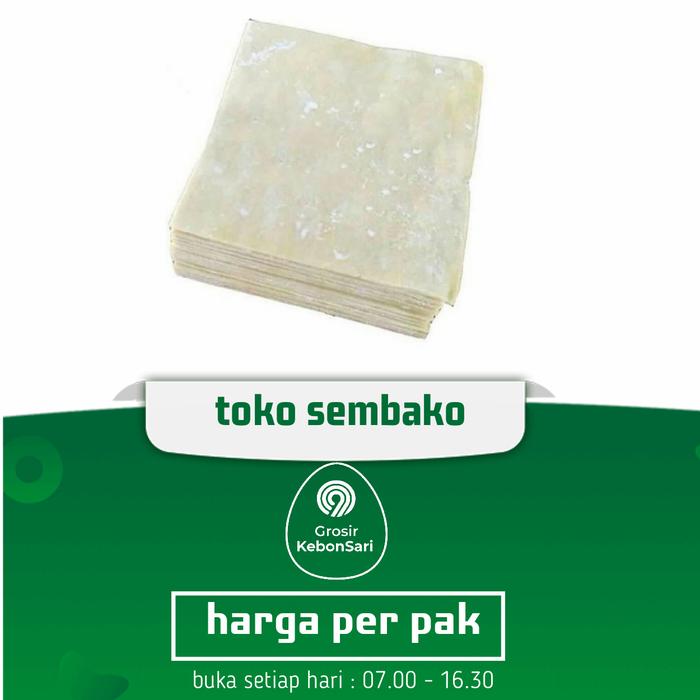 Gambar kulit pangsit per pak dari Grosir Kebonsari undefined Tokopedia