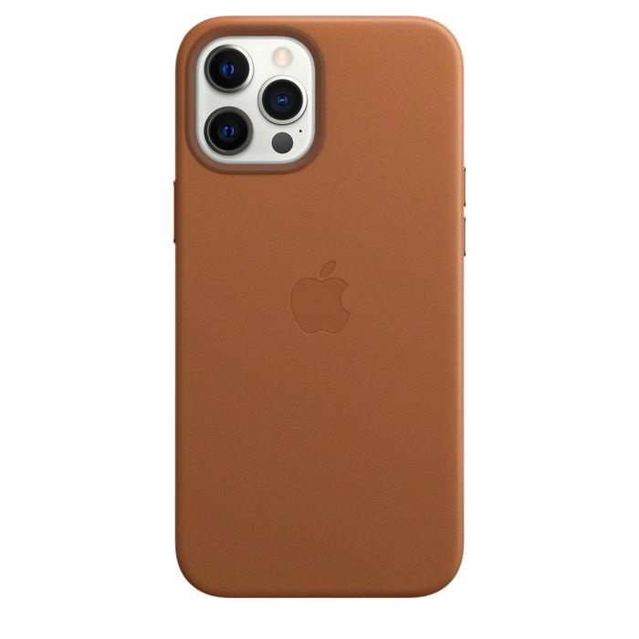 Gambar Leather Case iPhone 12 Pro Max Mini with MagSafe Apple Original Casing - Saddle Brown, 12 and 12 Pro dari Garuda Gadget undefined Tokopedia