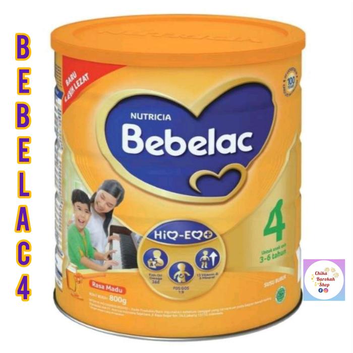 Gambar SUSU BEBELAC 4 RASA VANILA ISI 800 GR - Vanila dari CZCollection2 undefined Tokopedia