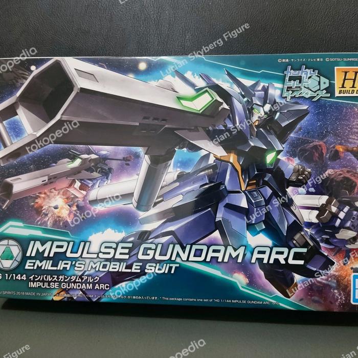 Gambar Bandai HG Build Divers Impulse Gundam Arc Emilia's Mobile Suit dari Lucian Skyberg Figure undefined Tokopedia