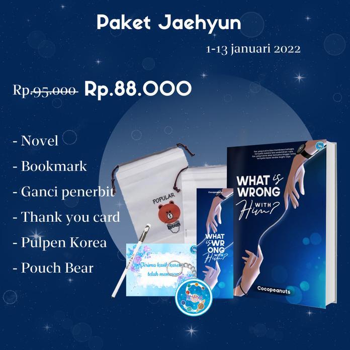 Gambar Novel What Is Wrong With Him? + Ttd - Cocopeanuts - PAKET JAEHYUN dari Central Gudang Ilmu undefined Tokopedia