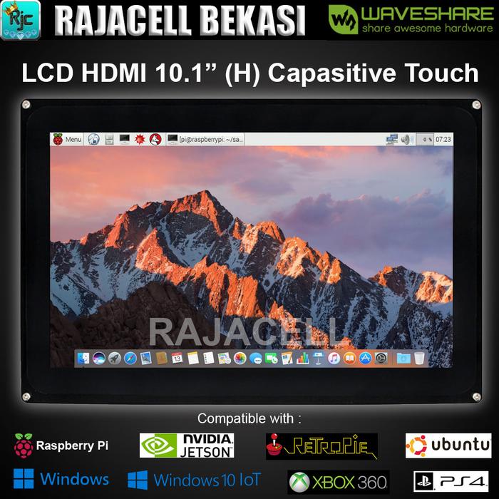 Gambar LCD Waveshare 10.1 inch 10" (H) Capasitive Touch HDMI VGA AV Raspberry - TYPE H dari Rajacell Bekasi undefined Tokopedia