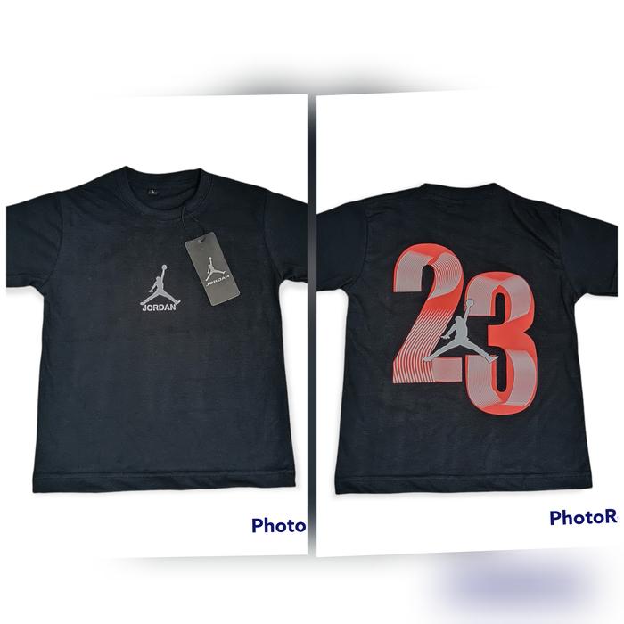 Gambar kaos jordan 23 anak// kaos premium anak laki laki // kaos branded - Hitam, xxxl dari KAFEEL KIDS undefined 4 Tokopedia