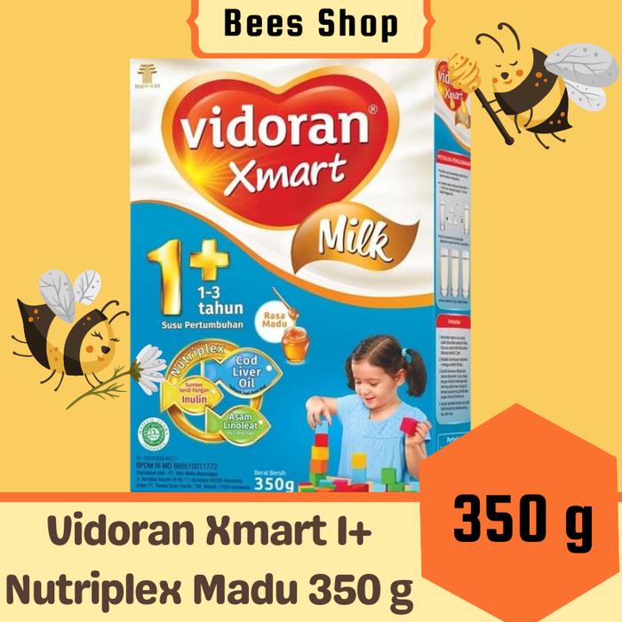 Gambar Vidoran Xmart 1+ Madu Nutriplex Susu Formula 350 g dari Bees Shop Pekanbaru undefined Tokopedia