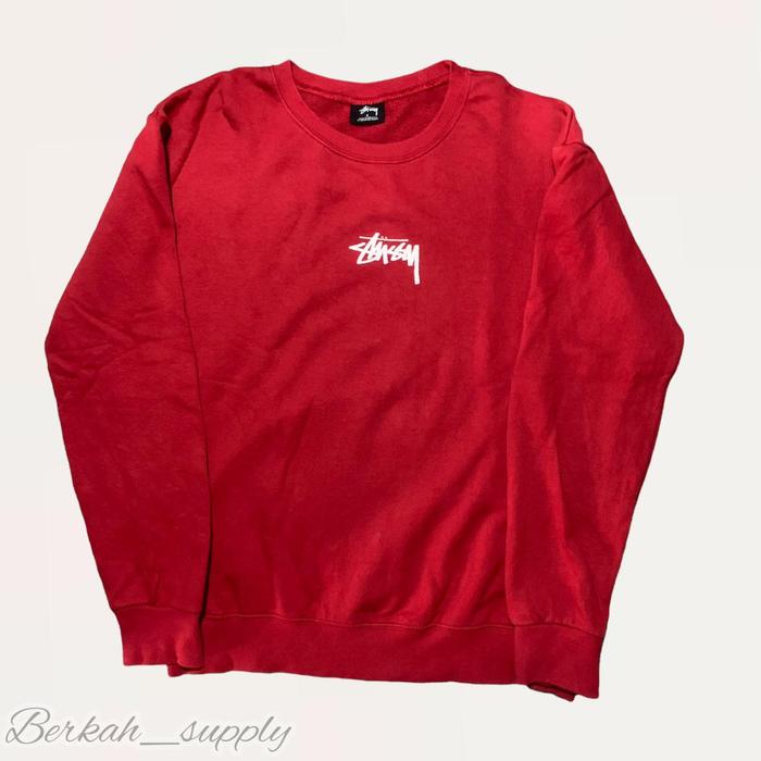 Gambar THRIFT CREWNECK STUSSY dari BERKAH_SUPPLY undefined Tokopedia