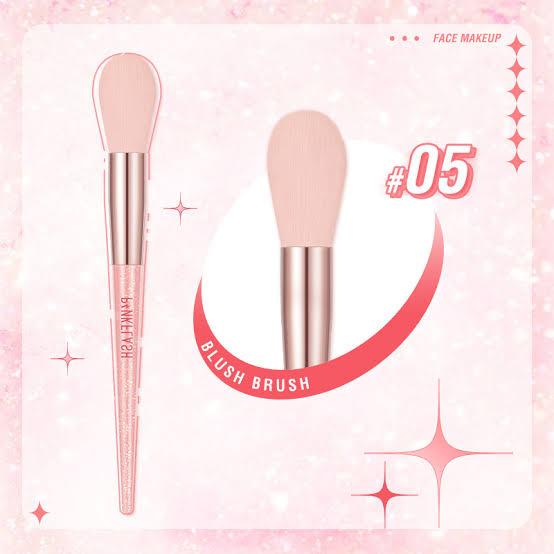 Gambar pinkflash brush makeup - #5 Blush Brush dari Shaqueena Cosmetics Bandung undefined Tokopedia