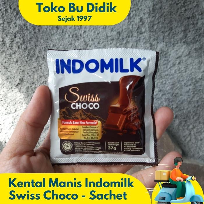 Gambar Kental Manis Indomilk Sachet ALL VARIAN - SWISS CHOCO dari Toko Bu Didik undefined Tokopedia
