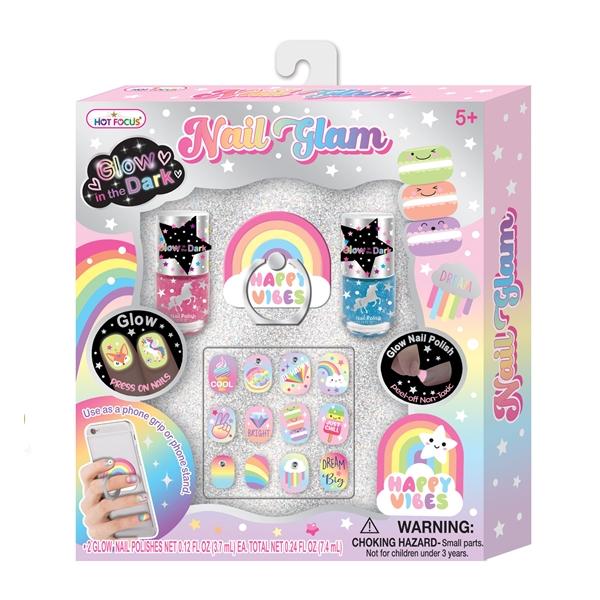 Gambar Mainan Edukasi Hot Focus - Glow in the Dark Nail Glam/0024RB dari PT. BYDESIGN CIPTA GRAHA INDAH undefined Tokopedia
