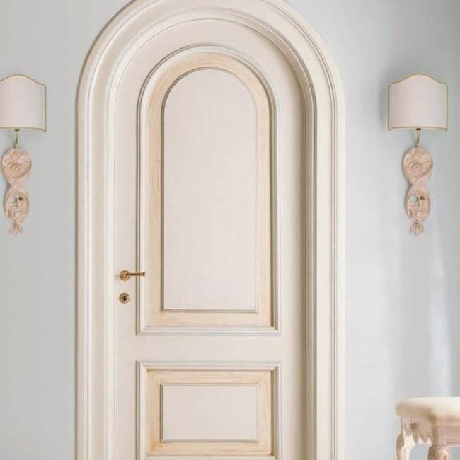 Gambar kusen pintu kayu kamper cat duco - Putih dari DANICA JAYA MANDIRI undefined Tokopedia