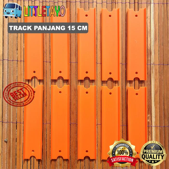 Gambar HOTWHEELS TRACK BUILDER SYSTEM 120 Cm - ORIGINAL MATTEL - track 15 cm dari Littletayo Store undefined Tokopedia