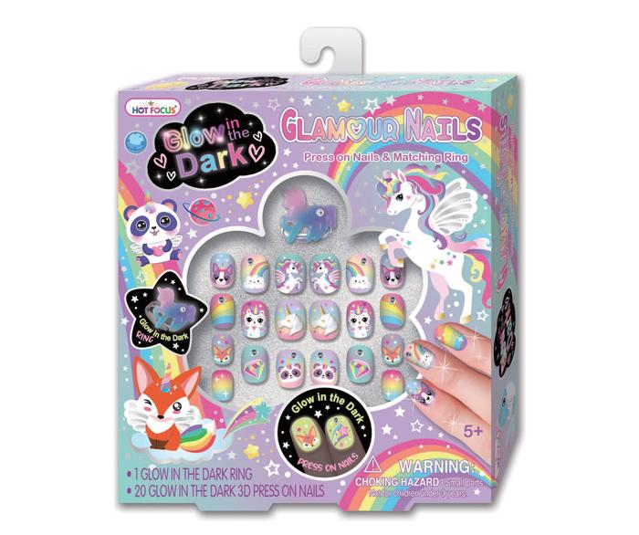 Gambar Mainan Edukasi Hot Focus - Glow in the Dark Glamour Nails/0031GD dari PT. BYDESIGN CIPTA GRAHA INDAH undefined Tokopedia