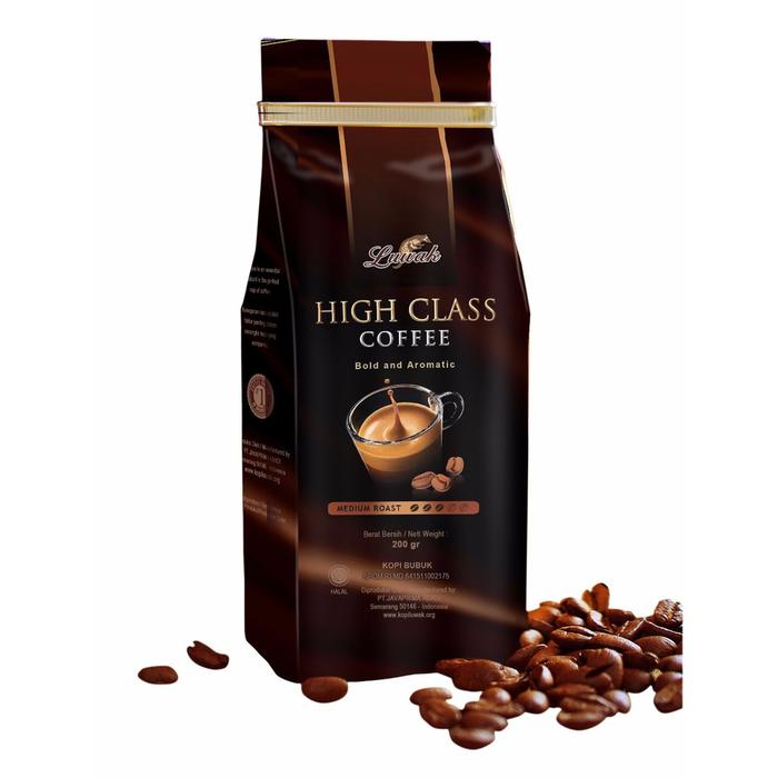 Gambar kopi luwak high class 200gr | COFFEE | BLACK COFFEE | BUBUK dari PSP JKT undefined Tokopedia