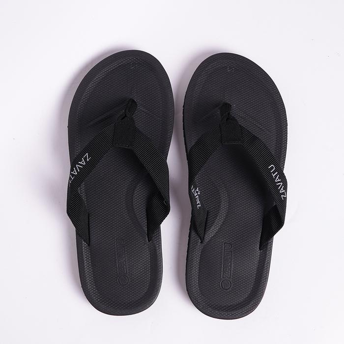Gambar Sandal Jepit Pria Ukuran Jumbo 44 sampai 49 - Hitam, 44 dari ALBADIA undefined Tokopedia