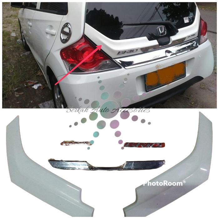 Gambar ducktail original honda brio RS dari Berkah Auto Bodykit undefined Tokopedia