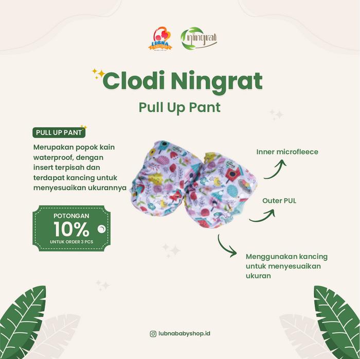 Clodi (popok kain) ningrat pull up pant 