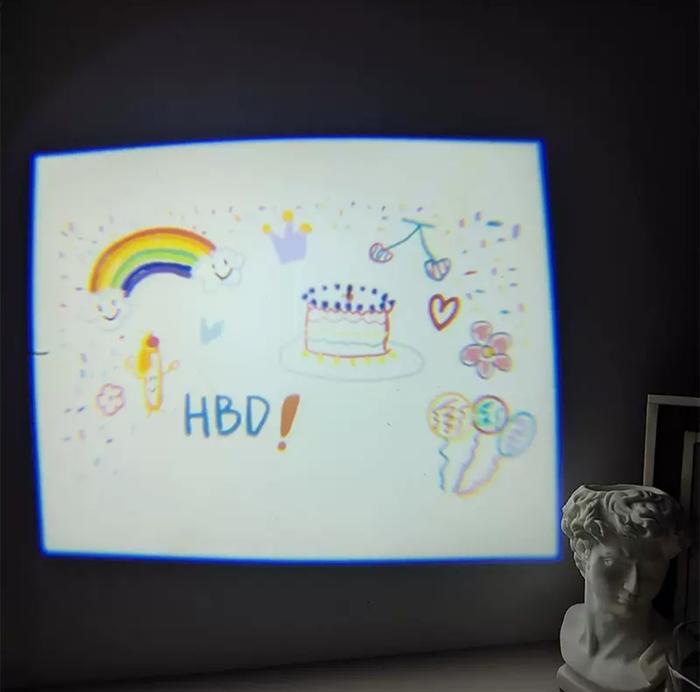 Gambar Projector Happy Birthday Proyektor Party Lamp Cute Birthday Gift Idea - Q Pelangi Kotak dari happywoman_NEW undefined Tokopedia