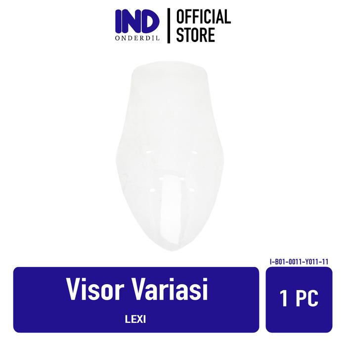 Gambar Visor-Windshield-Winsil-Winshild-Wind Shield-Sil-Shild Tinggi-Panjang - Bening dari IND Onderdil undefined Tokopedia