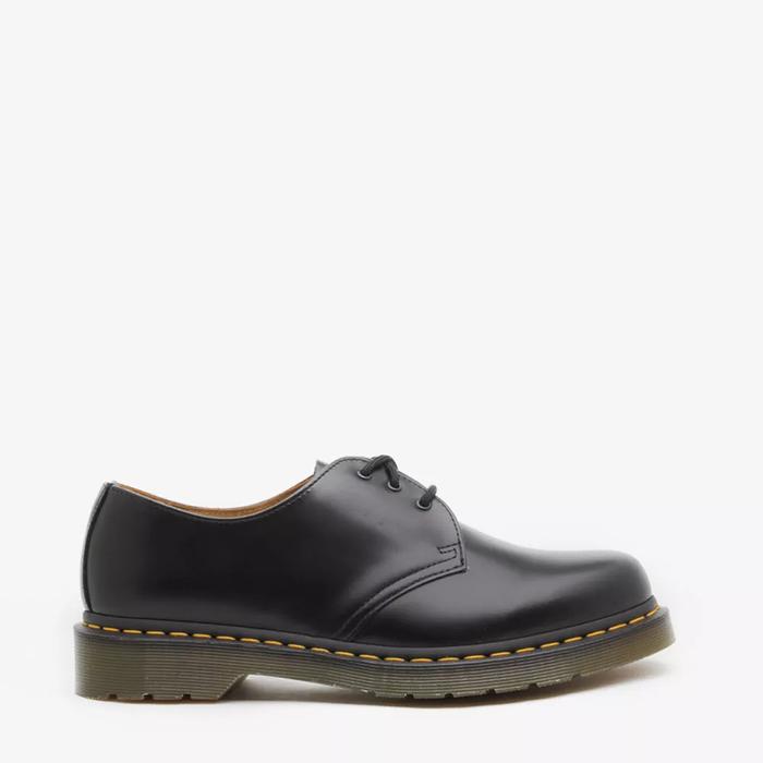 Jual MARTENS Icons 1461 Black Smooth- Men's Shoes Black,