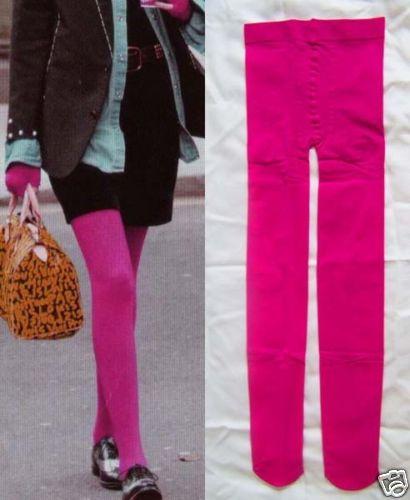 Gambar STOCKING 120D / PANTYHOSE APEL / STOCKING WARNA / STOCKING REMAJA - shocking pink dari Bajuku Shop Jakarta undefined Tokopedia