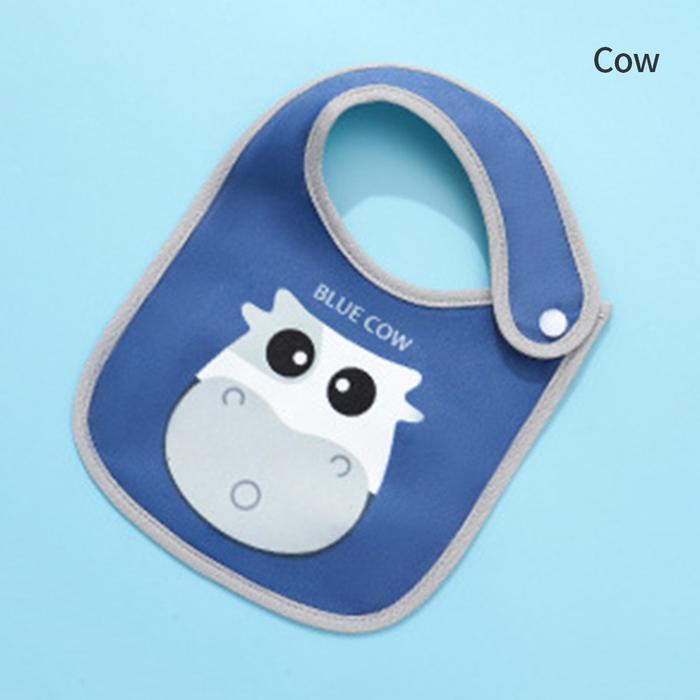 Gambar Slaber Bayi 2 Lapis Waterproof Anti Air Celemek Lap Makan Slabber Bayi - COW dari Mamia Sale undefined Tokopedia