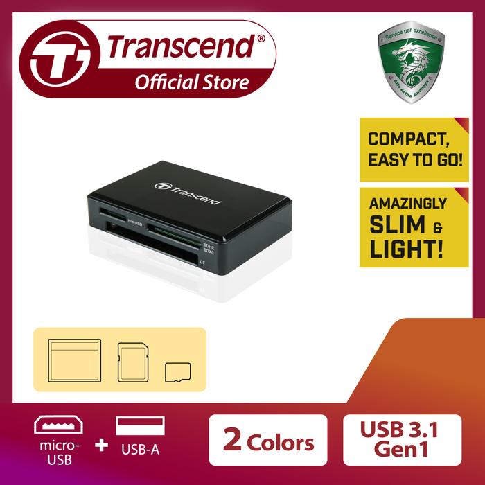 Jual Transcend Card Reader USB 3.0 RDF8 - Hitam - Jakarta Pusat ...