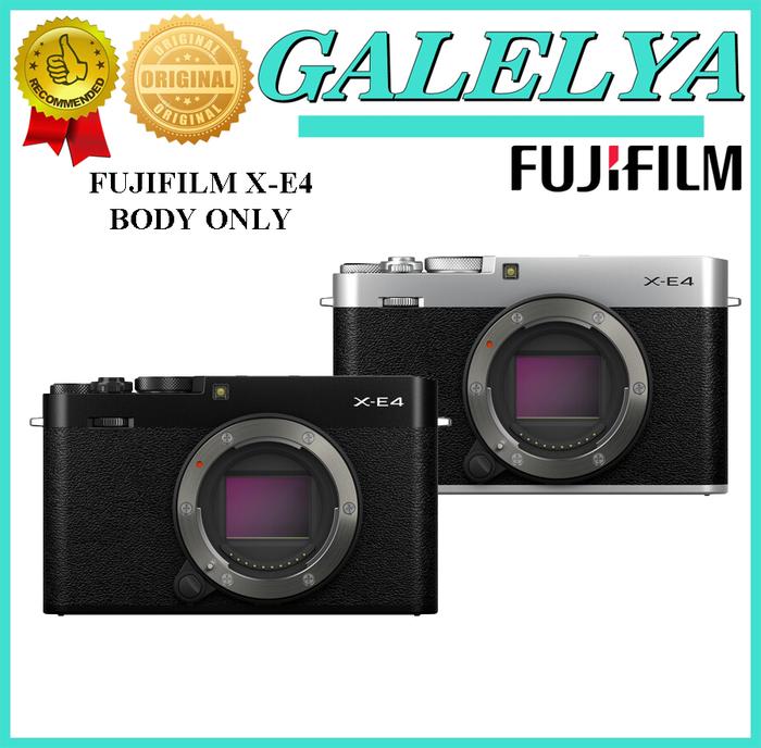 Gambar FUJIFILM X-E4 Mirrorless Camera BODY ONLY / XE4 / X E4 - UNIT ONLY dari GALELYA undefined Tokopedia