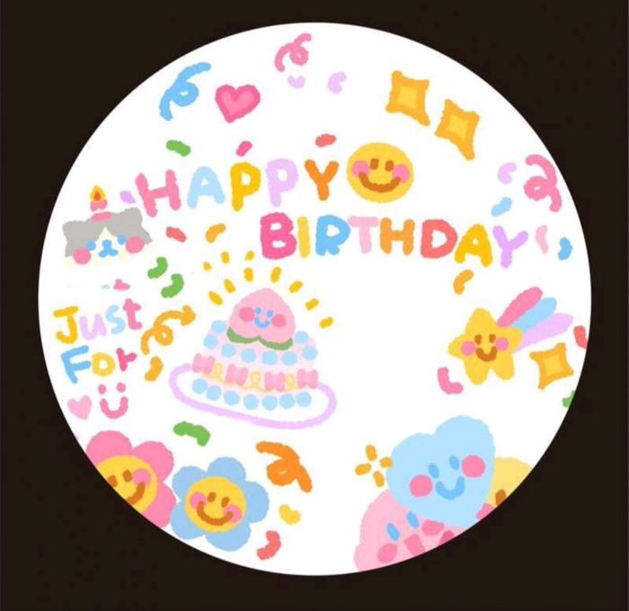 Gambar Projector Happy Birthday Proyektor Party Lamp Cute Birthday Gift Idea - L Bunga Bulat dari happywoman_NEW undefined Tokopedia