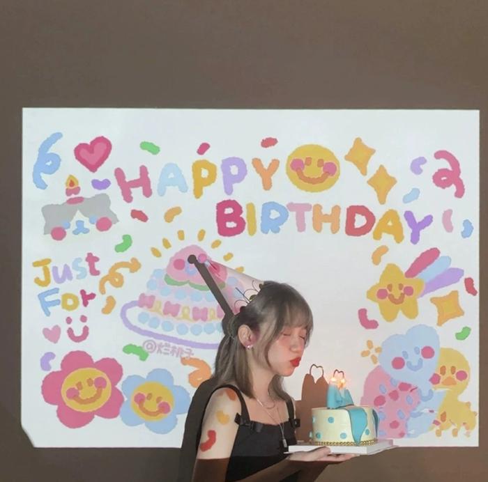 Gambar Projector Happy Birthday Proyektor Party Lamp Cute Birthday Gift Idea - O Bunga Kotak dari happywoman_NEW undefined Tokopedia