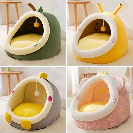 Jual Pet Bed Pet Nest Tempat Tidur Anjing Kucing Merah Muda