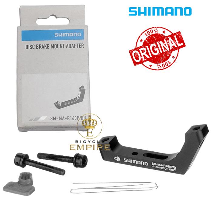 Adaptateur Étrier Arrière SHIMANO SM-MA-R160 POST MOUNT > FLAT MOUNT Disque 160 mm main image 1