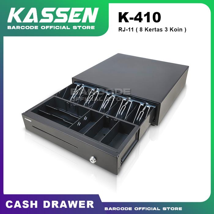 Gambar Kassen K410 RJ-11 Cash Drawer Setara Eppos Panda ke Printer Kasir RJ11 dari Barcode Store Solutions undefined Tokopedia