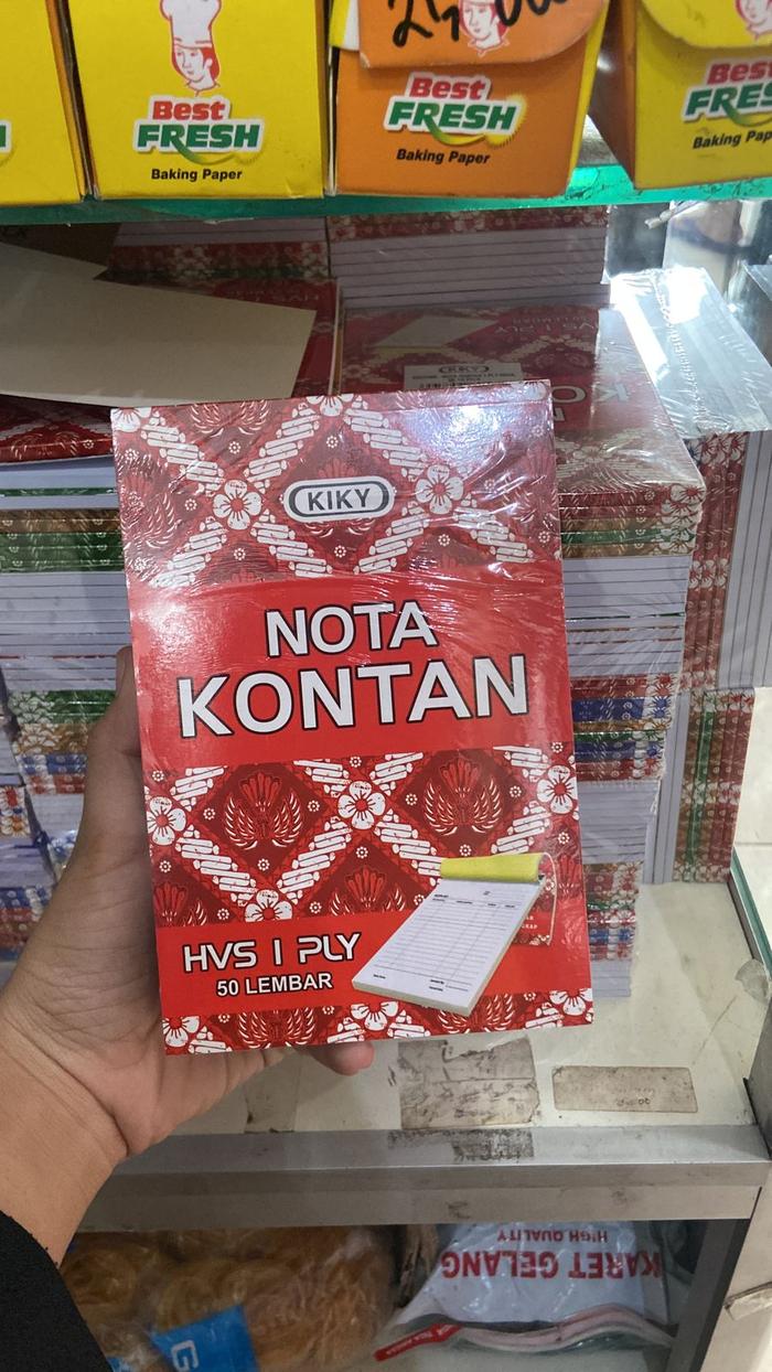 Gambar NOTA KONTAN | BUKU NOTA - 2ply dari MitraSerpongPlastik undefined Tokopedia