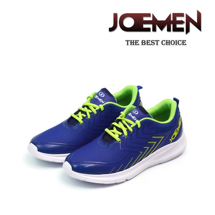 Gambar Sepatu Sneakers Pria Wanita Sepatu Olahraga Sepatu Sekolah Joemen J48 - Navy, 39 dari Manaji Store undefined Tokopedia