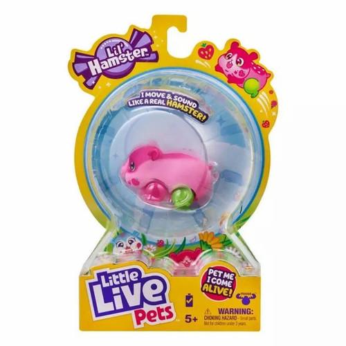 Gambar Little Live Pets Hamster Single Pack Pink / White - Pink dari Happy Bunny Toys undefined Tokopedia