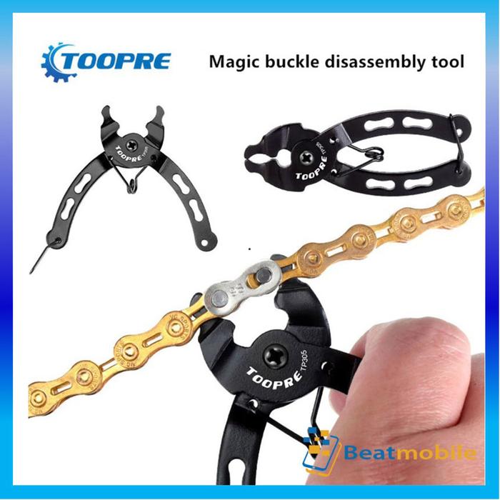 Gambar Tang Buka Sambungan Rantai Sepeda Missing Link Chain Quick Link TOOPRE dari beatmobile undefined Tokopedia
