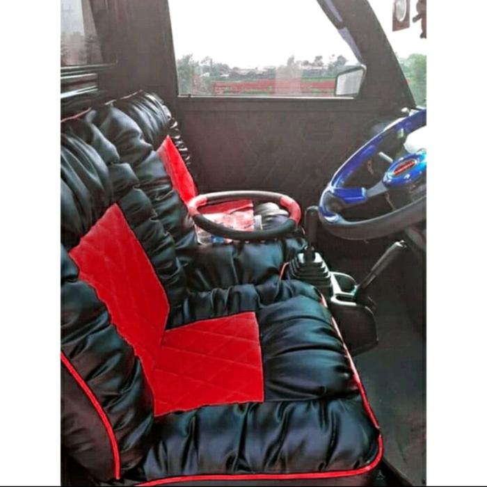 Gambar Cover Sarung Jok Model Sofa Pick Up Ss Grandmax Carry New L300 Apv - Hitam Merah, L300 dari YUMISHOP22 undefined Tokopedia