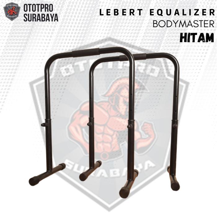 Gambar Lebert Equalizer - Mobile Dip Bar /Dipping/Calisthenic/Crossfit/Dips - Hitam, TANPA KNOP dari Ototpro Surabaya undefined Tokopedia