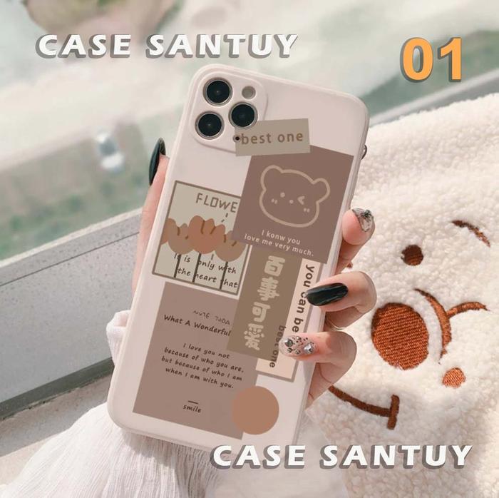 Gambar Soft Case Casing Iphone 11 Pro Max X Xr Xs 8 7 6 6s Plus Motif Bear - Bear 01, IPH 7/8 dari Favorit Case undefined Tokopedia