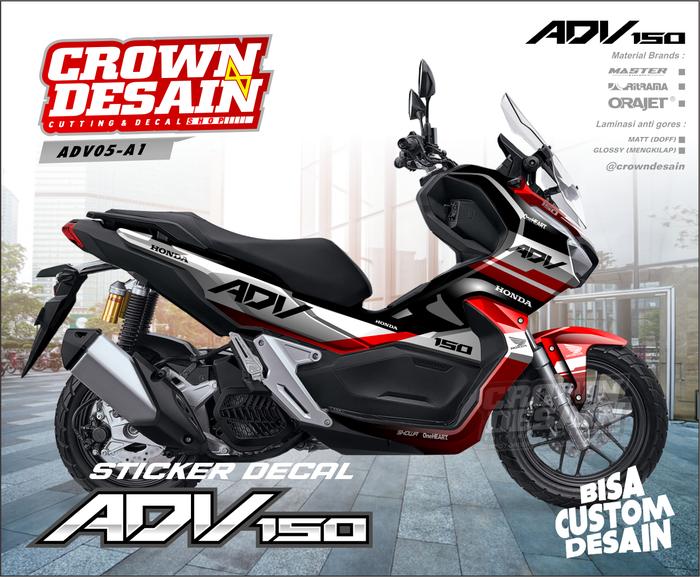 Jual Decal Adv 150 Fullbody Dekal Adv 150 Stiker Decal Honda ADV 150 ...