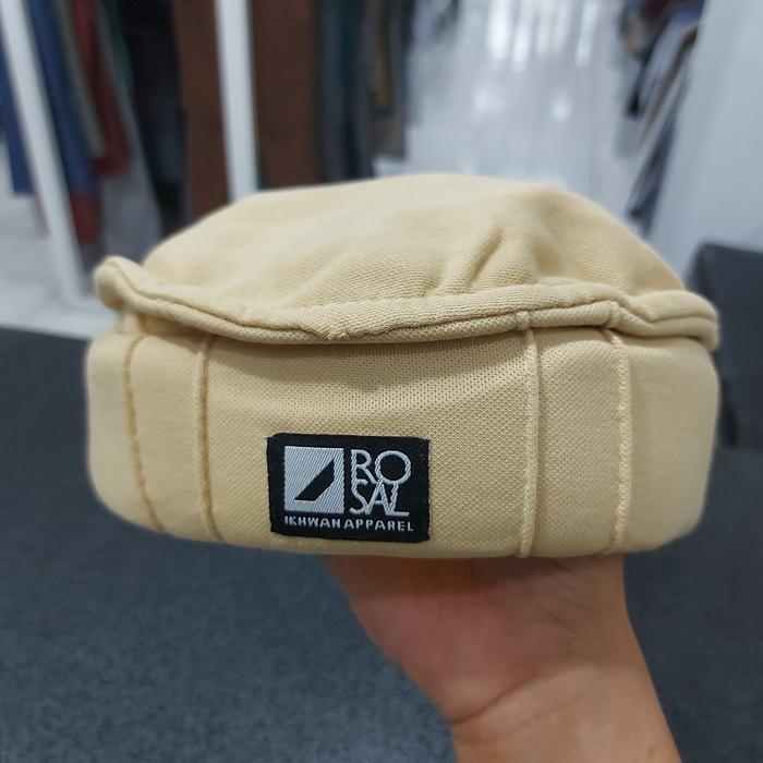 Gambar Peci Pakol | Peci Afgan | Peci Afghan | Peci Rosal Hat | Peci Rosal | - Cream dari Benthalib Store undefined Tokopedia