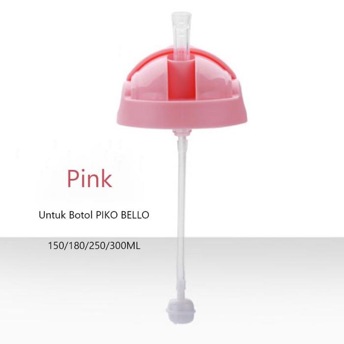 Gambar Sedotan Pengganti Dot Botol Wideneck 7cm Piko Bello dan lainnya - Merah Muda dari Royal Baby Station undefined Tokopedia