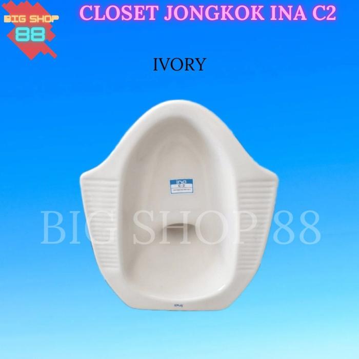 Gambar CLOSET KLOSET JONGKOK TOILET WC INA C2 - IVORY dari BIGSHOP88CIREBON undefined Tokopedia