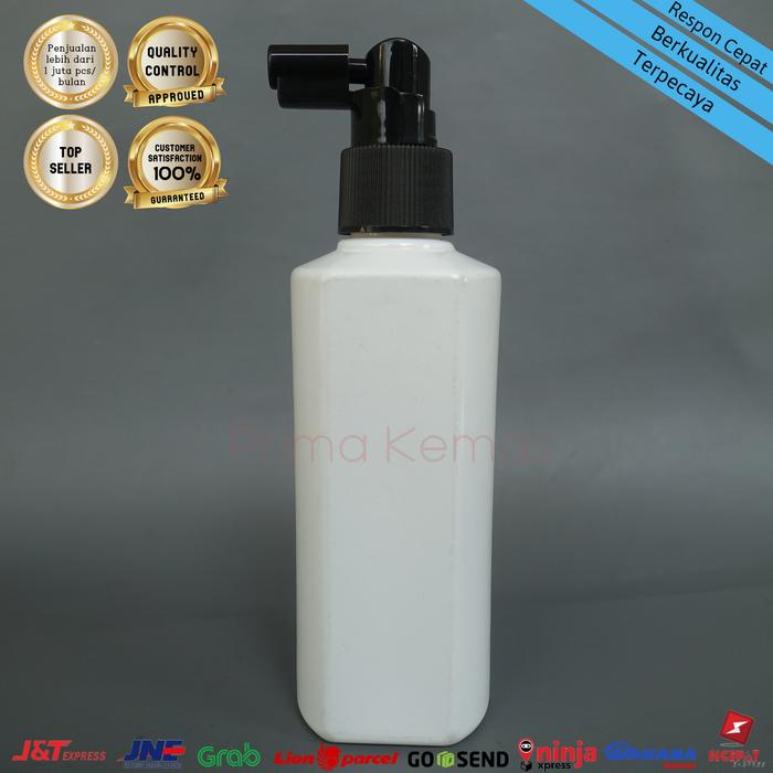 Gambar Botol Nasal Spray 200 ml - botol hair care - hair tonic - SQ 200 ml - Putih dari Prima Kemas undefined Tokopedia