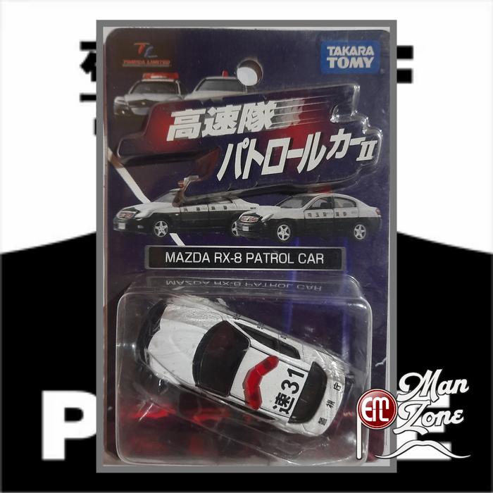 Miniature Tomica Dandy - Mazda RX-7 Police (Dj-008) - Neuve