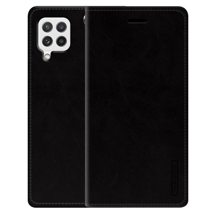 Gambar Goospery Samsung Galaxy A22 4G A225 Blue Moon Flip Leather Case - Black dari Goospery Indonesia undefined Tokopedia