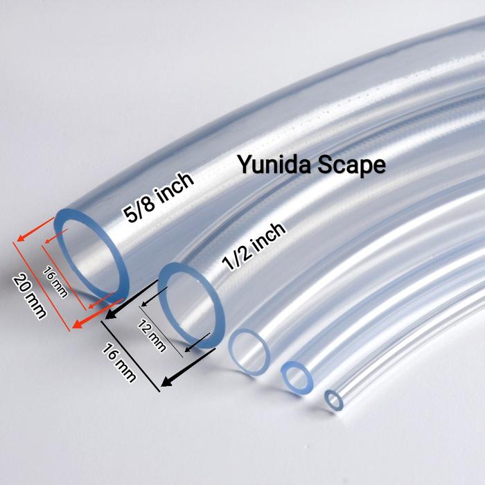 Gambar SELANG TEBAL BENING AQUASCAPE / TRANSPARAN CANISTER AQUARIUM - TEBAL BENING, 5/8 INCH dari Yunida Scape undefined Tokopedia