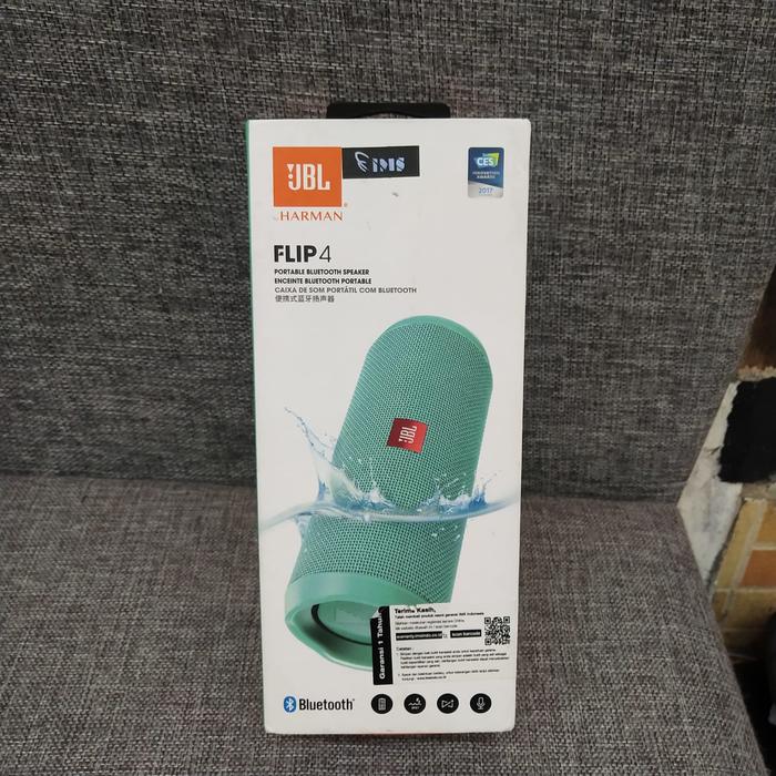 Gambar JBL FLIP 4 Portable Bluetooth Speaker (ORIGINAL) - Hijau dari yudhistira jaya electronic undefined Tokopedia
