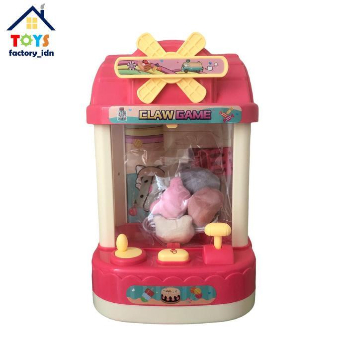 Gambar Funny doll machine Mainan Mesin capit boneka - Merah Muda dari ToysFactory.idn undefined Tokopedia