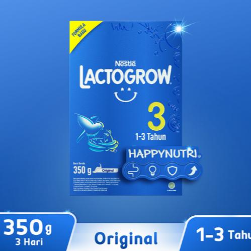 Gambar LACTOGROW 3 Happynutri Plain 350g dari Artha Mart undefined Tokopedia