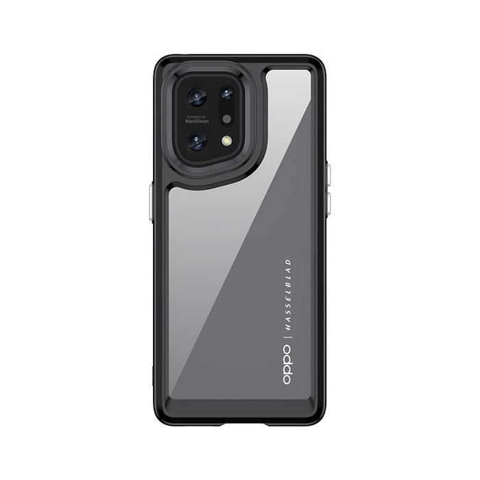 Gambar Translucent Armor Case Oppo Find X5 Pro Oppo Find X5 Pro Case Cover - Hitam dari Jaya Case STORE undefined Tokopedia